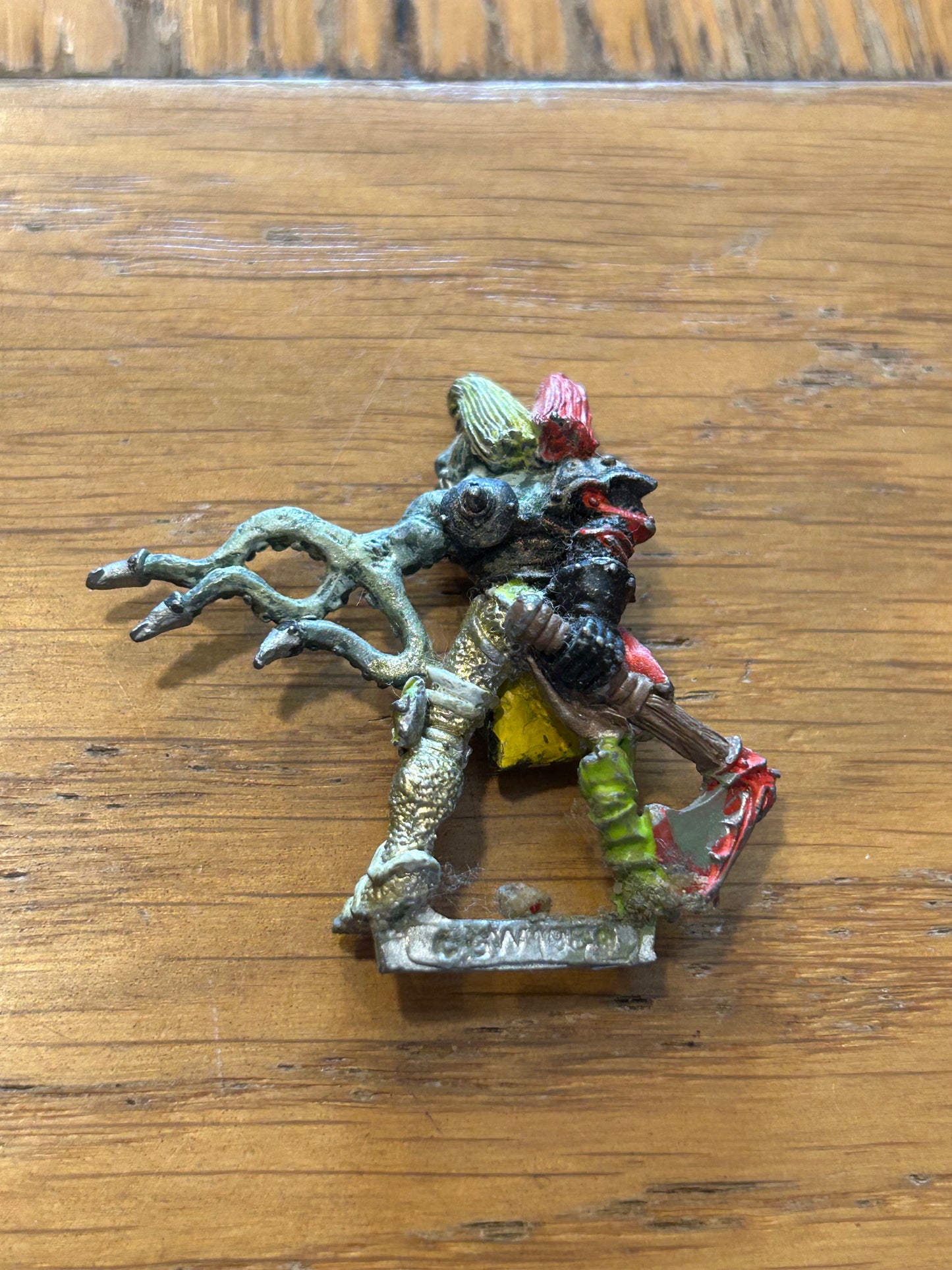 Realm Of Chaos Champion Of Slaanesh Tentacle Arm Metal Citadel 80s