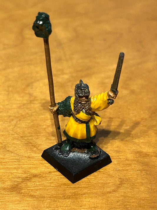 Warhammer Fantasy Old World Empire State Troopers standard bearer metal