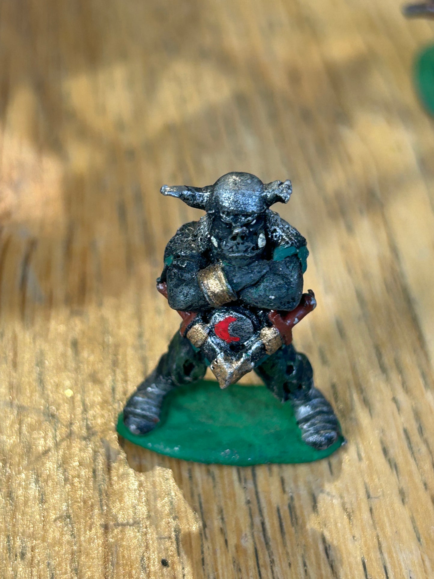 Citadel Warhammer fantasy Harboth And The Black Mountain Boys Orc Musician 1980s Rare