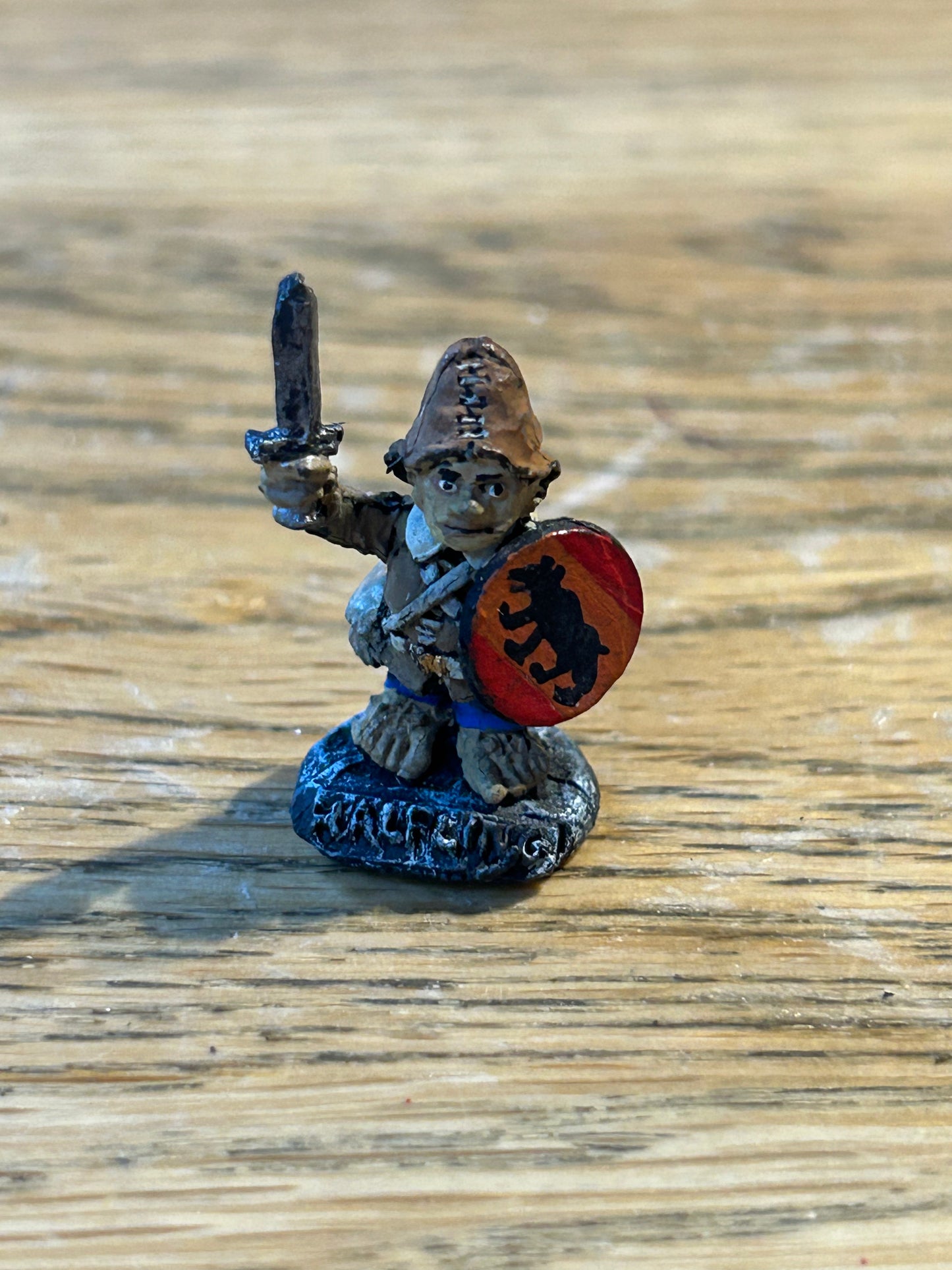 1984 C11 Pre Slotta Halfling Hog Hobbit Villager Citadel Warhammer GW