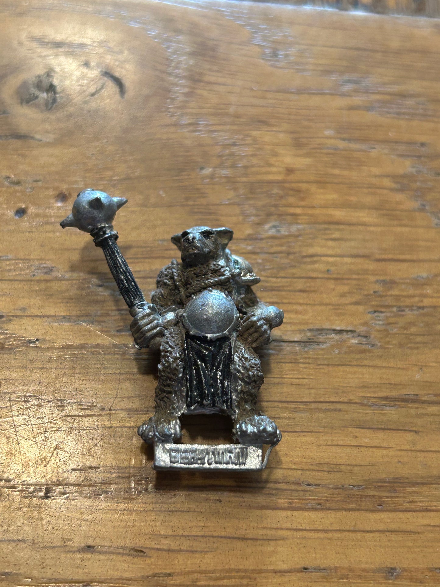 Beastman of Khorne Khorngor with mace 0220 Metal Citadel Realms of Chaos warhammer fantasy