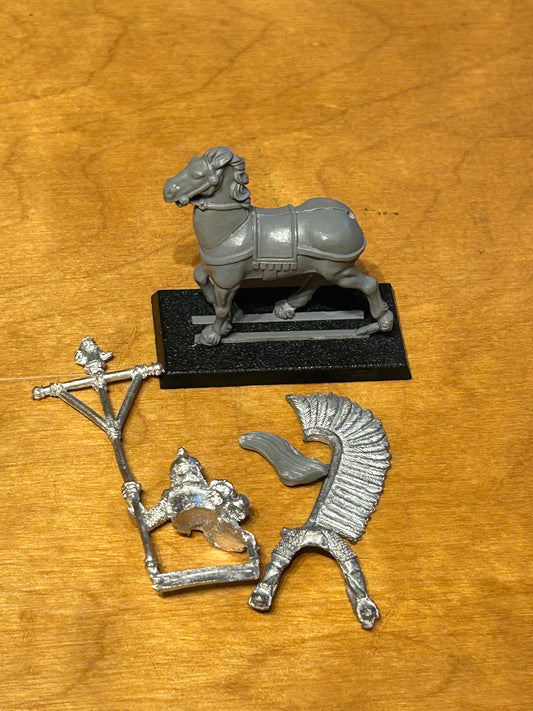 Warhammer Fantasy Old World  Kislev Winged Lancer standard Bearer