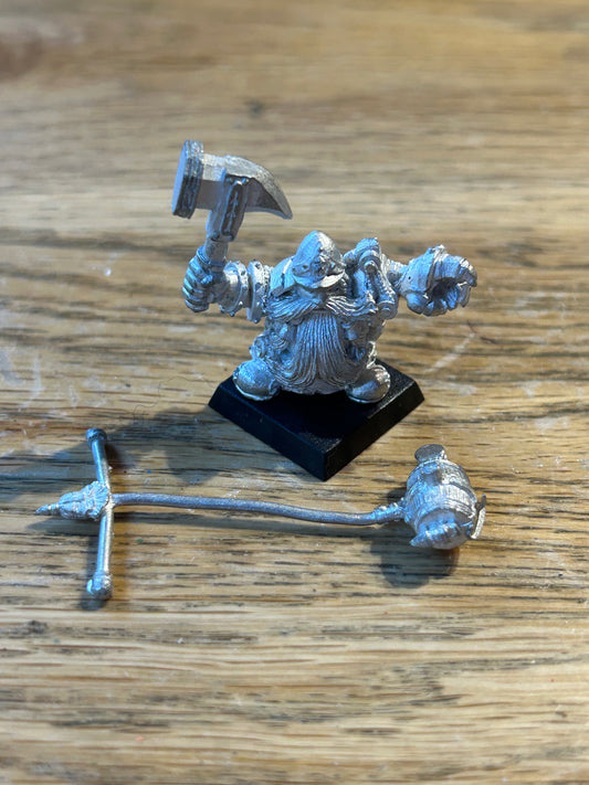Warhammer Fantasy Battle Dwarf Burlock Damminson metal miniature