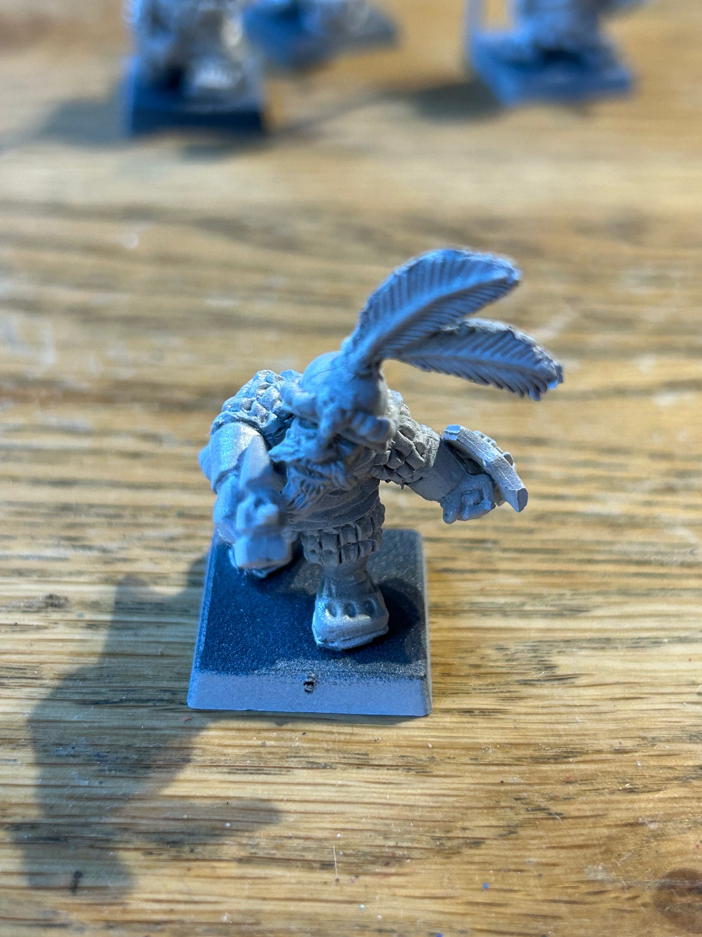 Assault group landsknecht style dwarf militia command leader/champion