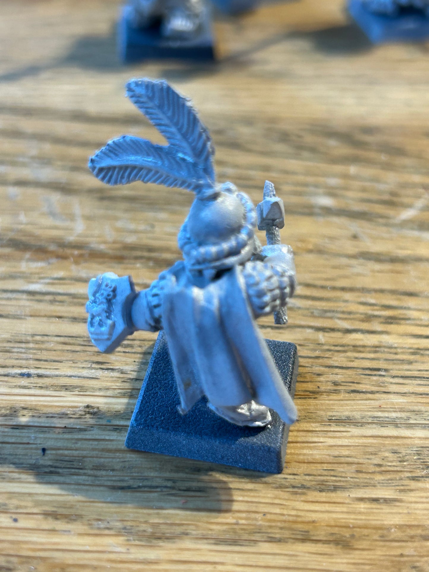 Assault group landsknecht style dwarf militia command leader/champion