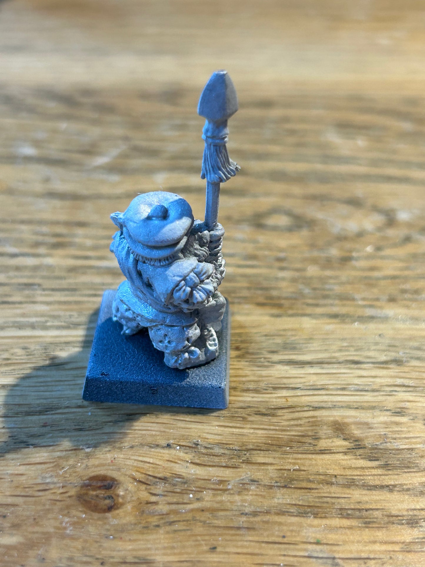 Assault group landsknecht style dwarf militia command spearman