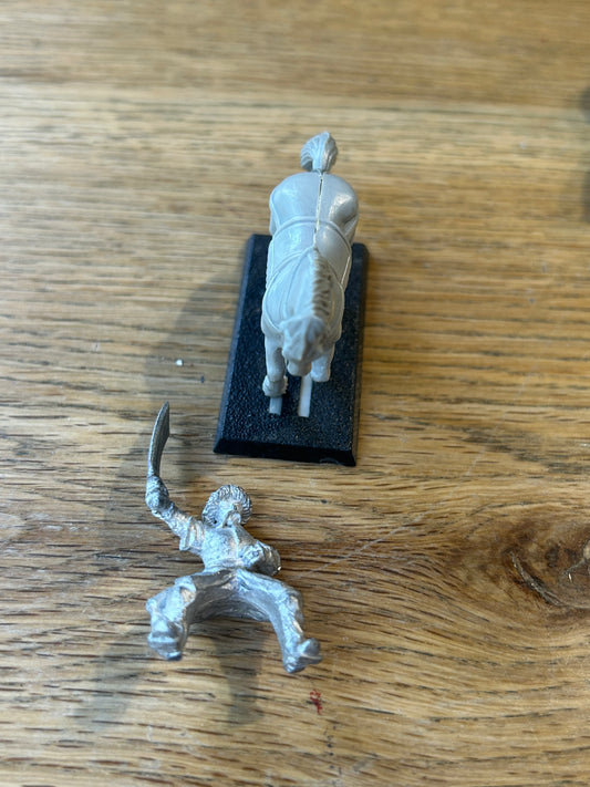 Warhammer Fantasy Old World Mounted Ungol Horse archer with sword
