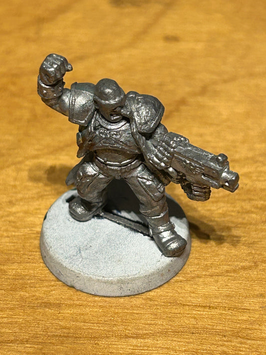 Classic Metal Catachan Lieutenant Commander Imperial Guard - Warhammer 40K