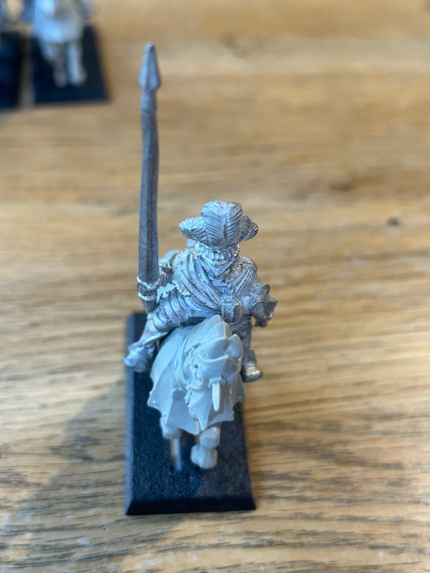 WARHAMMER - FANTASY - EMPIRE - MOUNTED REIKSGUARD - horse has no tail