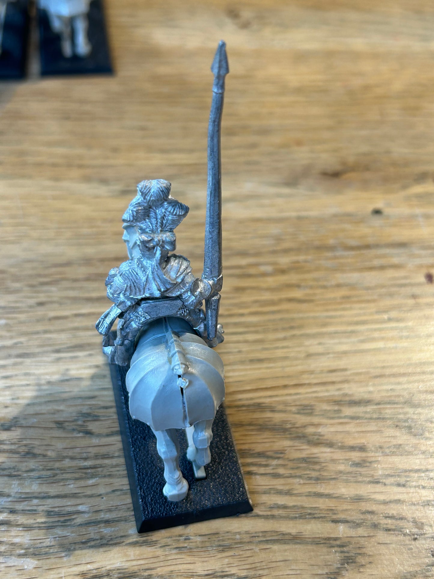 WARHAMMER - FANTASY - EMPIRE - MOUNTED REIKSGUARD - horse has no tail