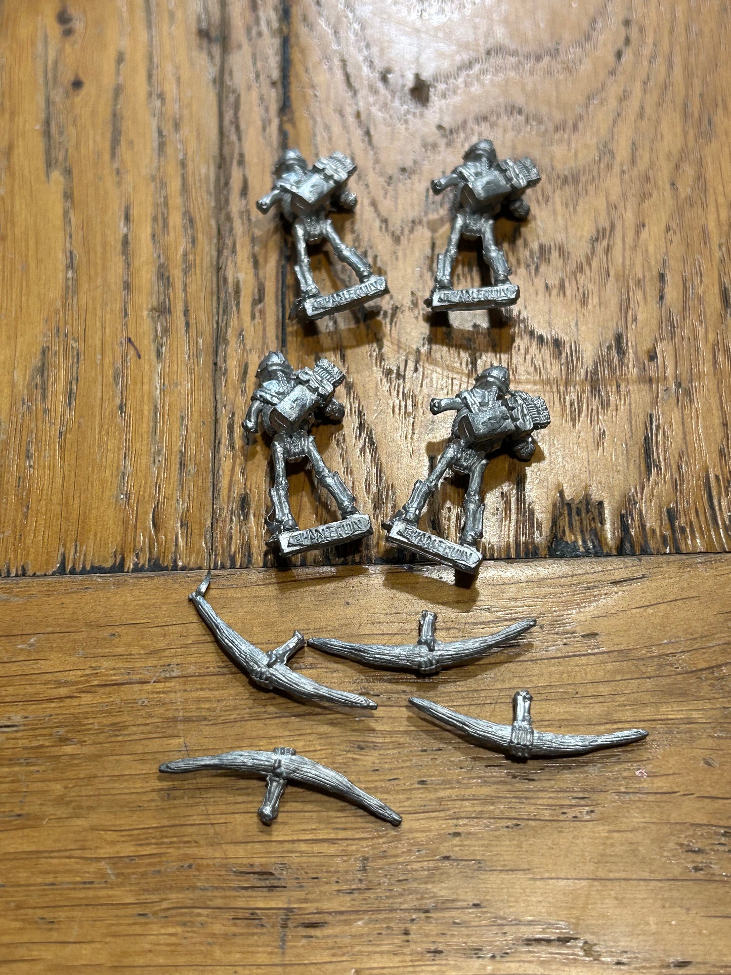 Harlequin miniatures skeleton archer x4 (need arms reglued/fixed) warhammer fantasy undead proxies