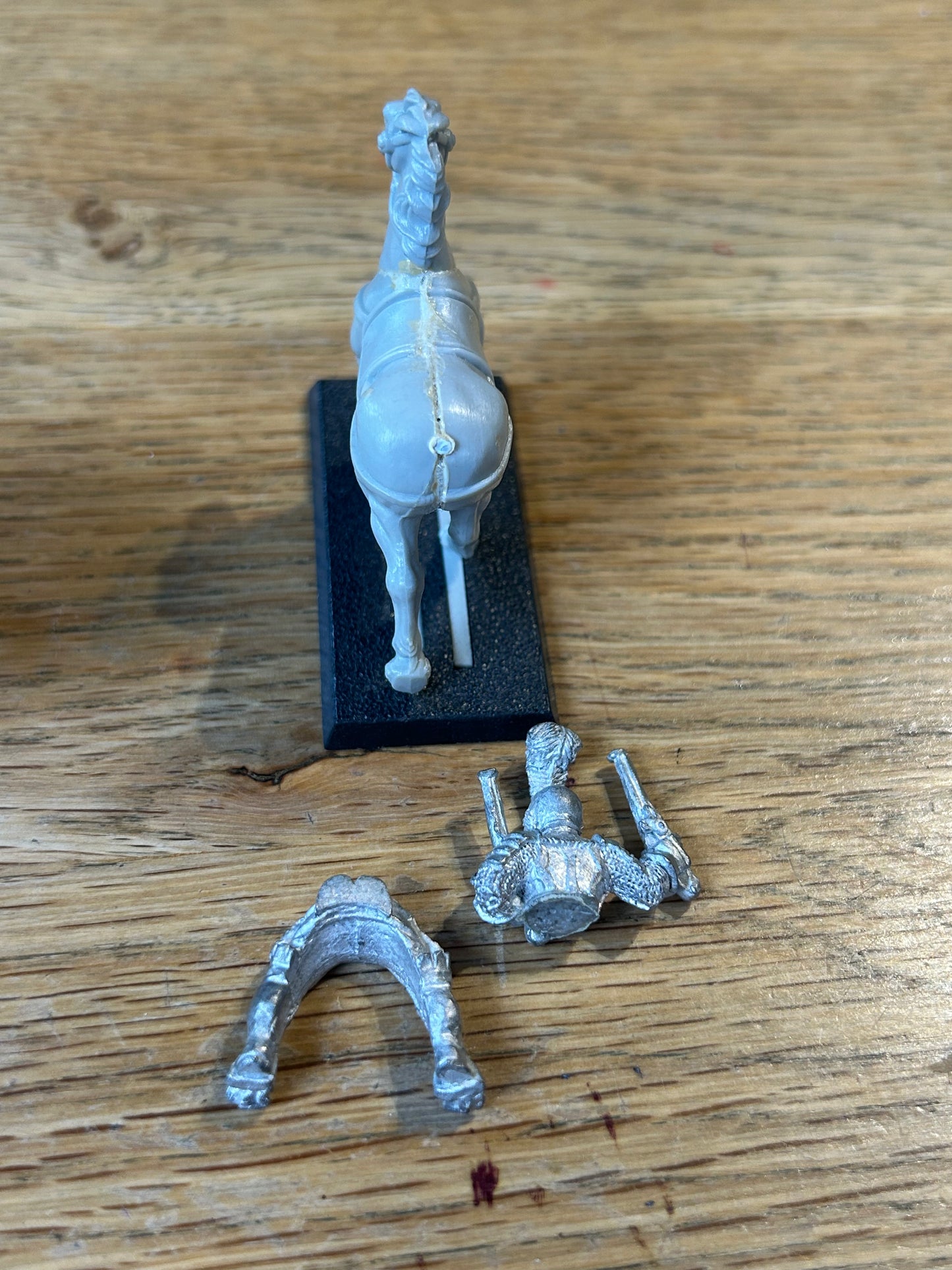 Pistolier Outrider The Empire Citadel Warhammer Fantasy Old World Metal Rider and horse