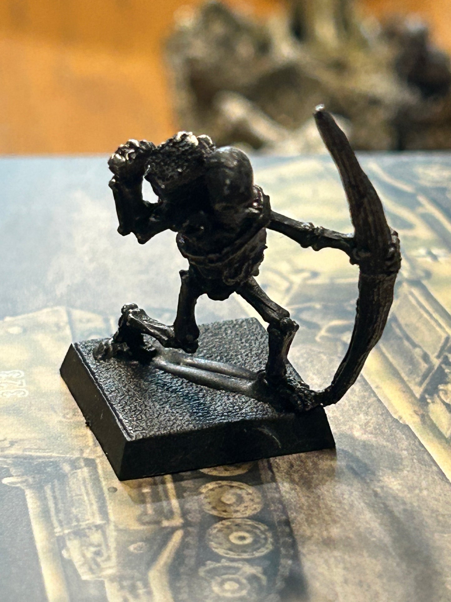 Harlequin miniatures skeleton archer warhammer fantasy undead proxy