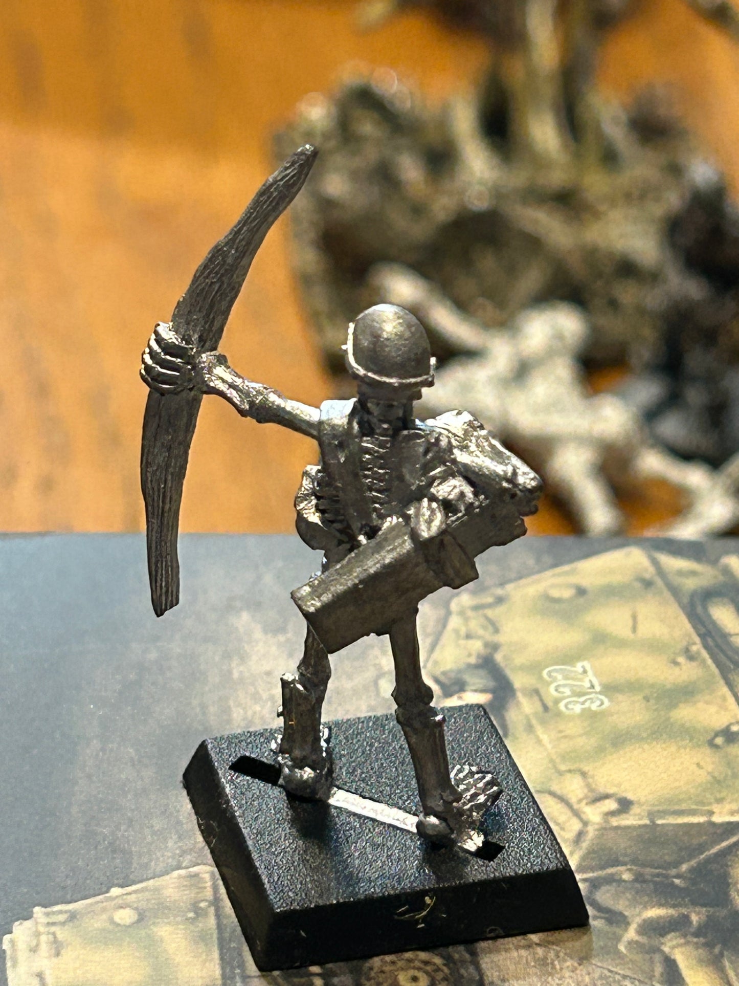 Harlequin miniatures skeleton archer warhammer fantasy undead proxy