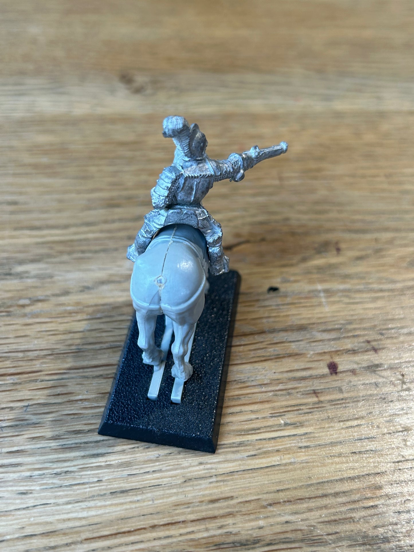 Pistolier Outrider The Empire Citadel Warhammer Fantasy Old World Metal Rider and horse