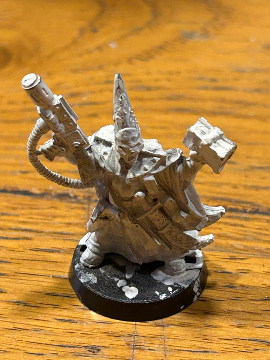 Necromunda Redemptionists Redemptor Priest w/ Meltagun 90s Metal Citadel
