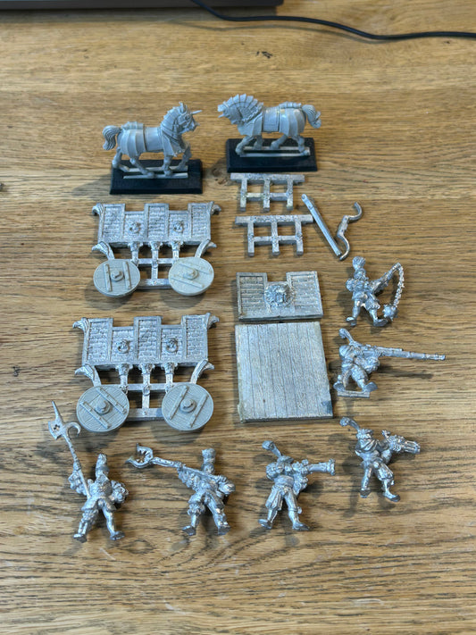 Warhammer fantasy empire war wagon complete