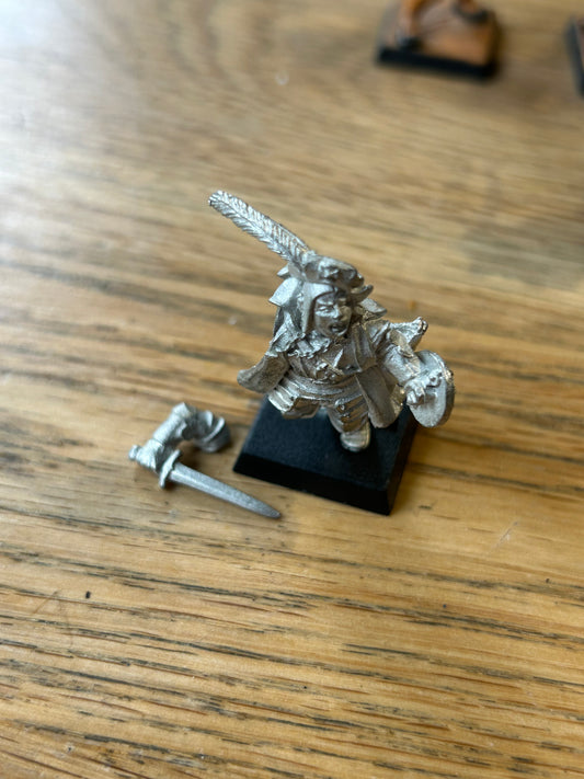 Reiklander captian Mordheim Warhammer Fantasy GW Games Workshop
