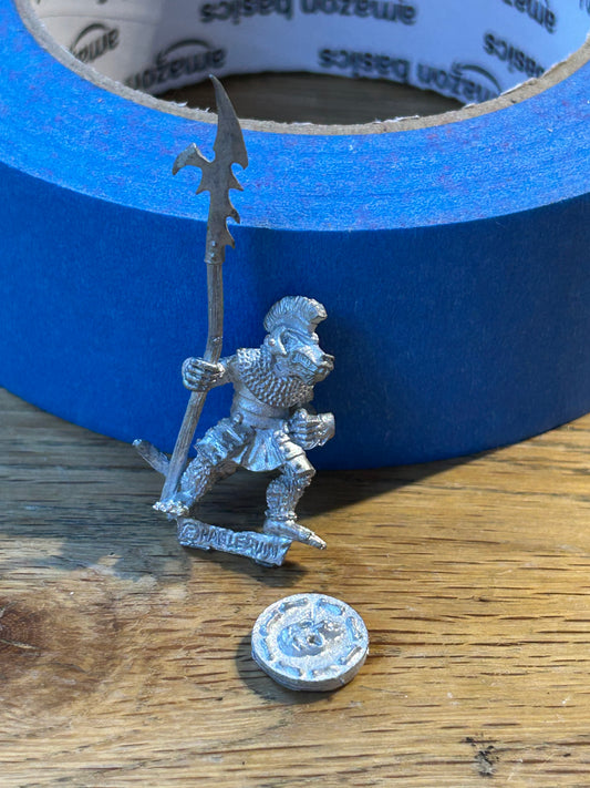Harlequin miniatures ver’men Ver’clan nest warrior (with shield)  proxy skaven