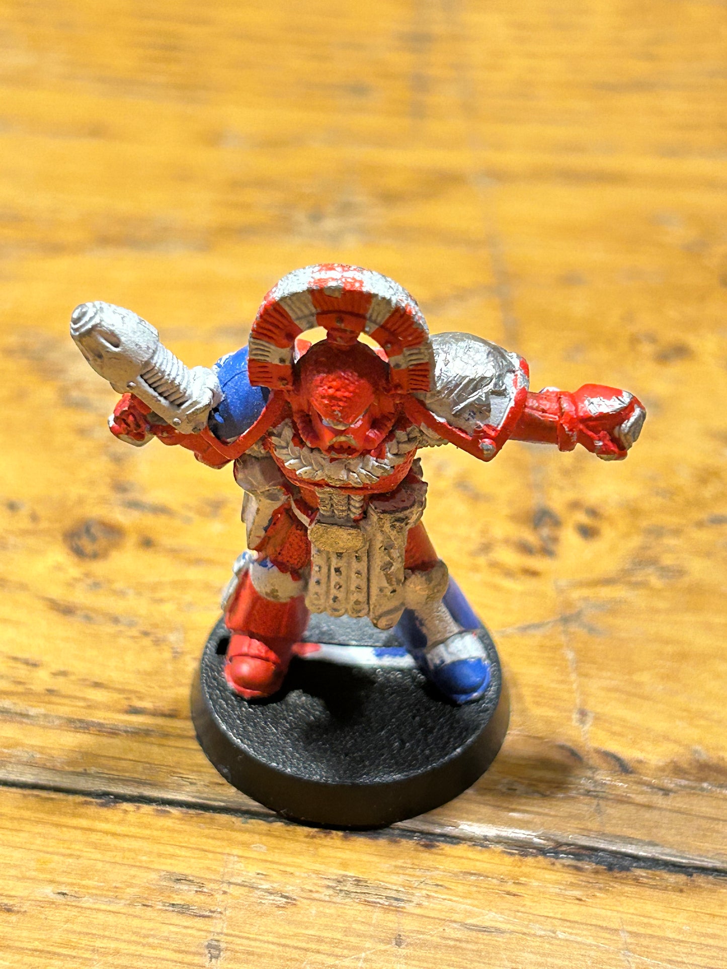 Space Marine Ultramarine Captain Metal 40k Citadel 2nd Ed Rogue Trader