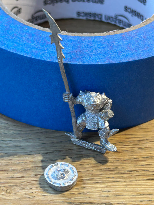 Harlequin miniatures ver’men Ver’clan nest warrior (with shield)  proxy skaven