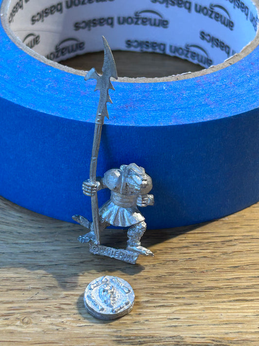 Harlequin miniatures ver’men Ver’clan nest warrior (with shield)  proxy skaven
