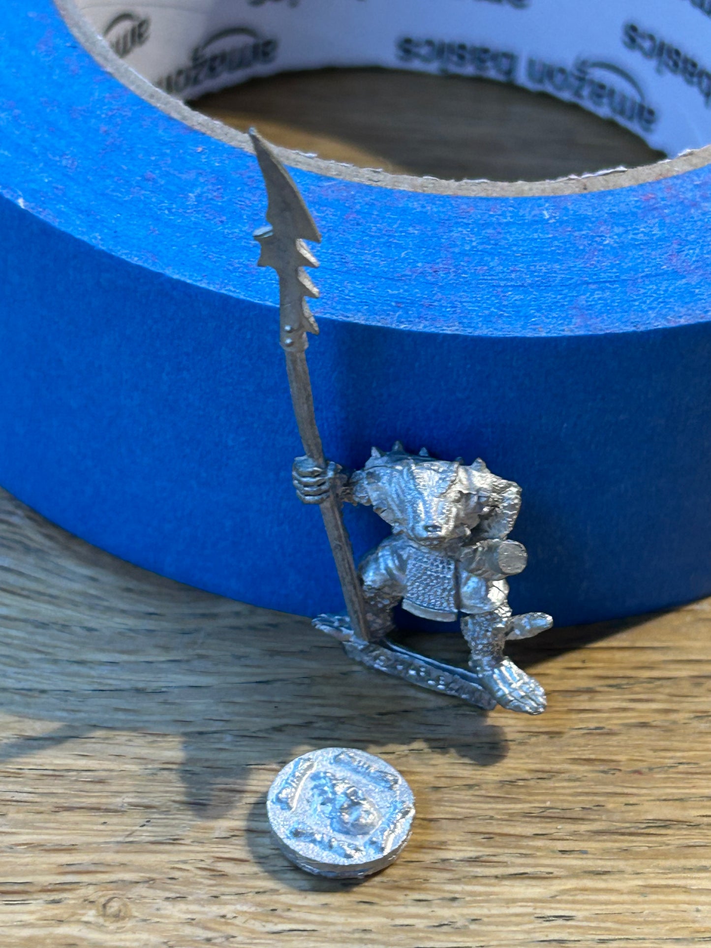 Harlequin miniatures ver’men Ver’clan nest warrior (with shield)  proxy skaven