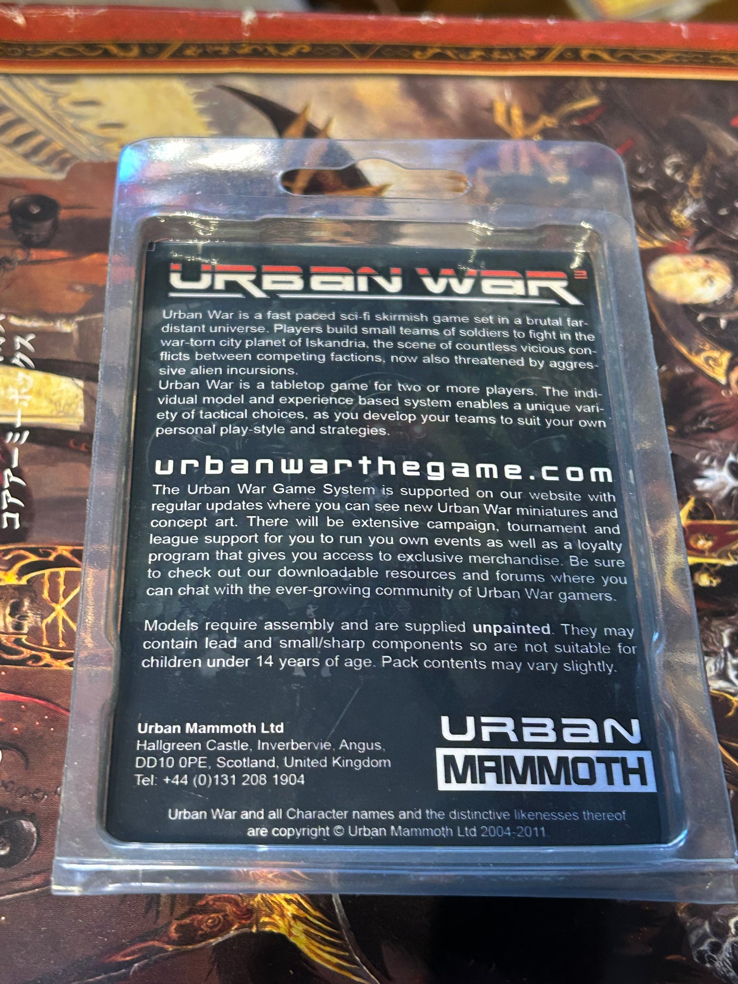 Urban war sumo bodyguard blister (great for stargrave)