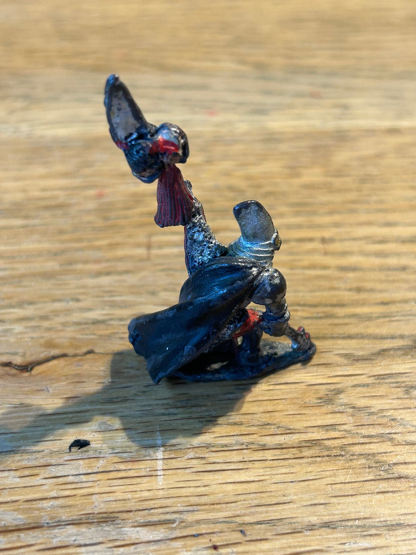 Warhammer Fantasy Citadel C35 Knights Of Chaos Trophy Head Staff 1984 Pre Slotta