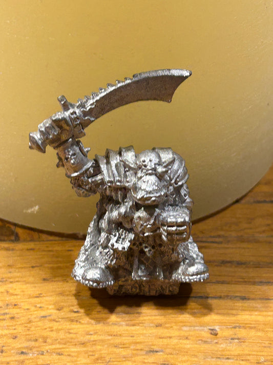 Games Workshop - WHFB Vintage Orc Warboss "Gorfang Rotgut" - Citadel Metal OOP