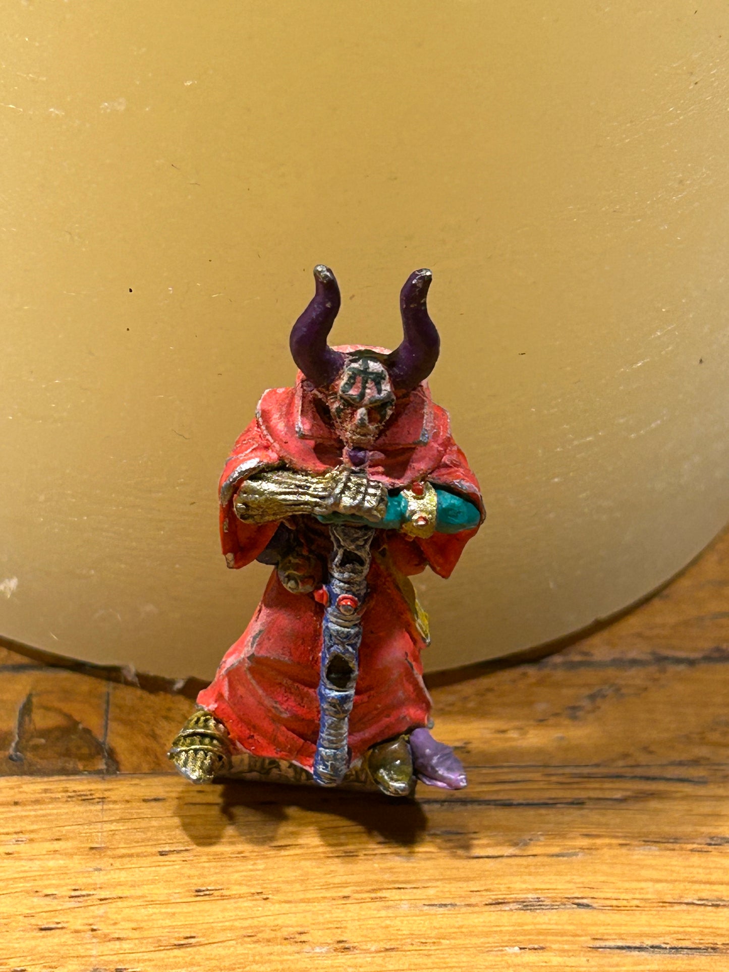 Chaos Familiar scroll bearer- Warriors Of Chaos - Citadel Warhammer Fantasy Metal