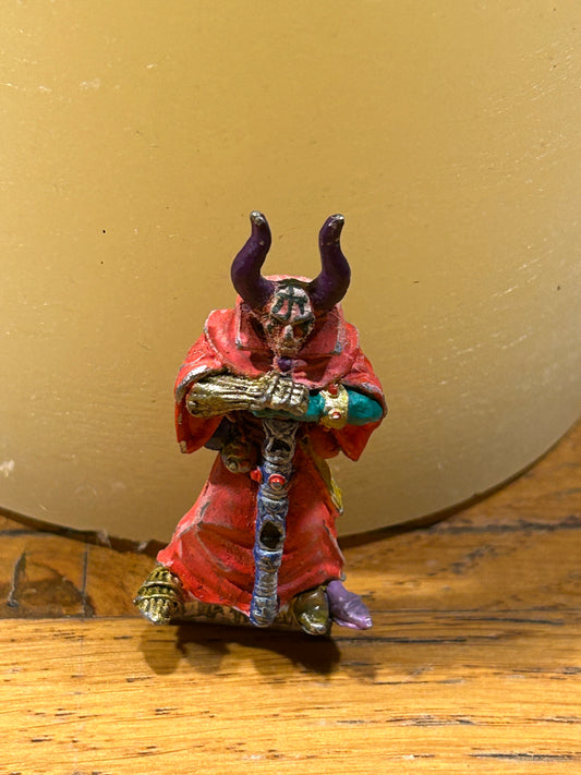 Chaos Familiar scroll bearer- Warriors Of Chaos - Citadel Warhammer Fantasy Metal