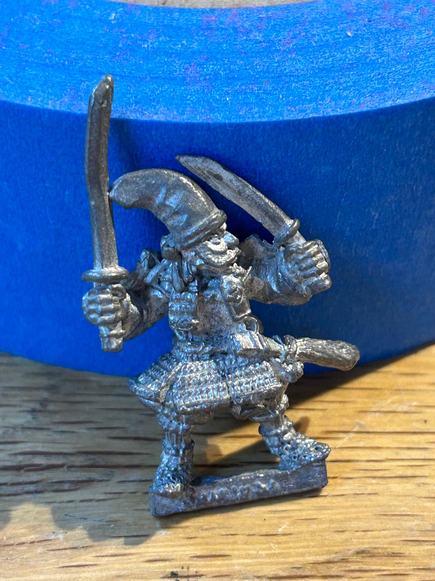 Citadel Warhammer 80s Oriental Hero OH2 Samurai with Two Swords