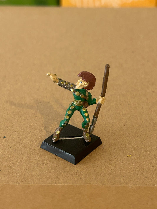 Games Workshop Citadel Warhammer ELF5 Elf Wardancer Gildorn Wood High Elves 1987
