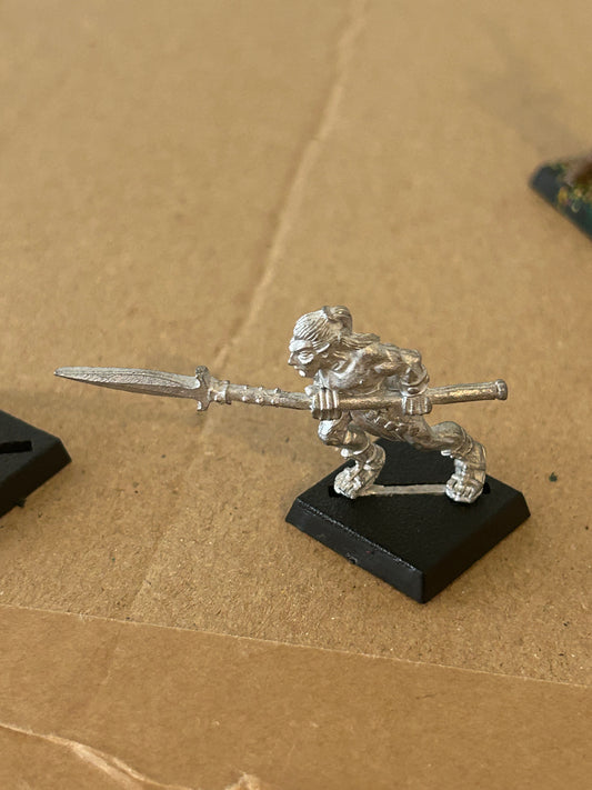 Warhammer Fantasy old world wood elf  wardancer with spear
