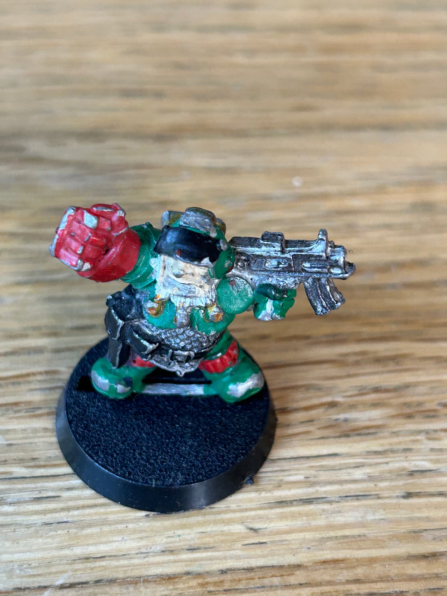 Warhammer 40k Rogue Trader Squat Officer Vollmer Adams Metal Games Workshop