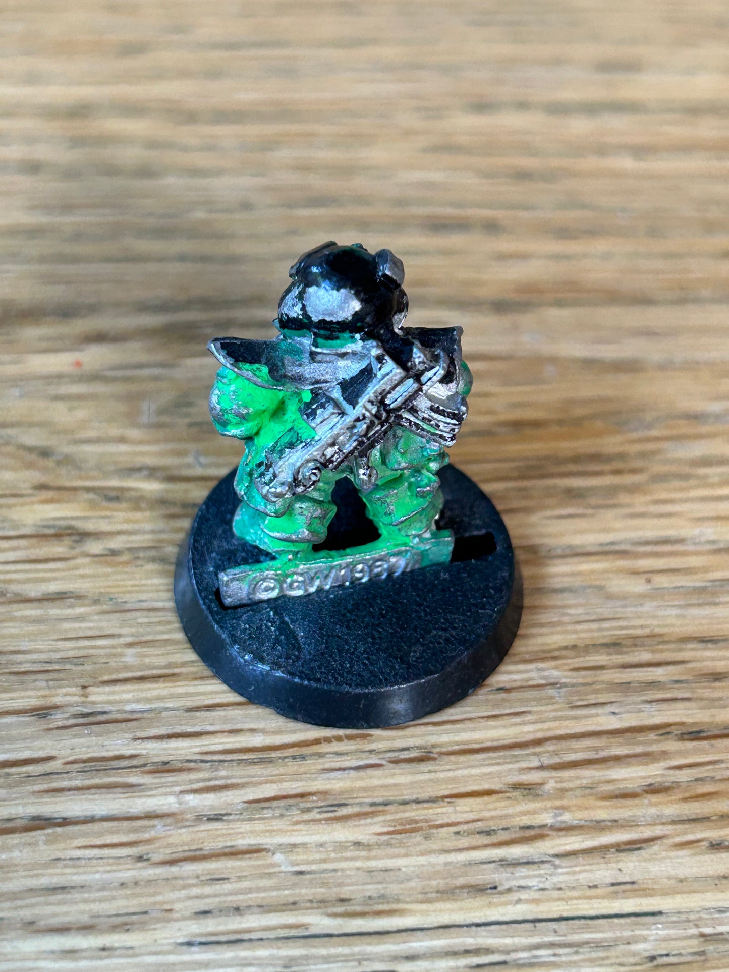 Squat Commander "Capt Khyrk" Rogue Trader Space Dwarfs Citadel Metal 40k