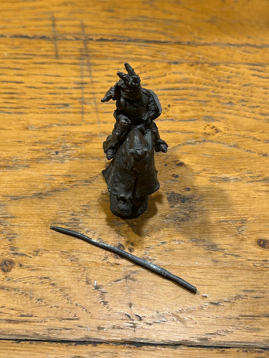 Citadel Warhammer 80s pre-slotta Lone Wolf Giak Attack Sir Pelethor Mounted with lance