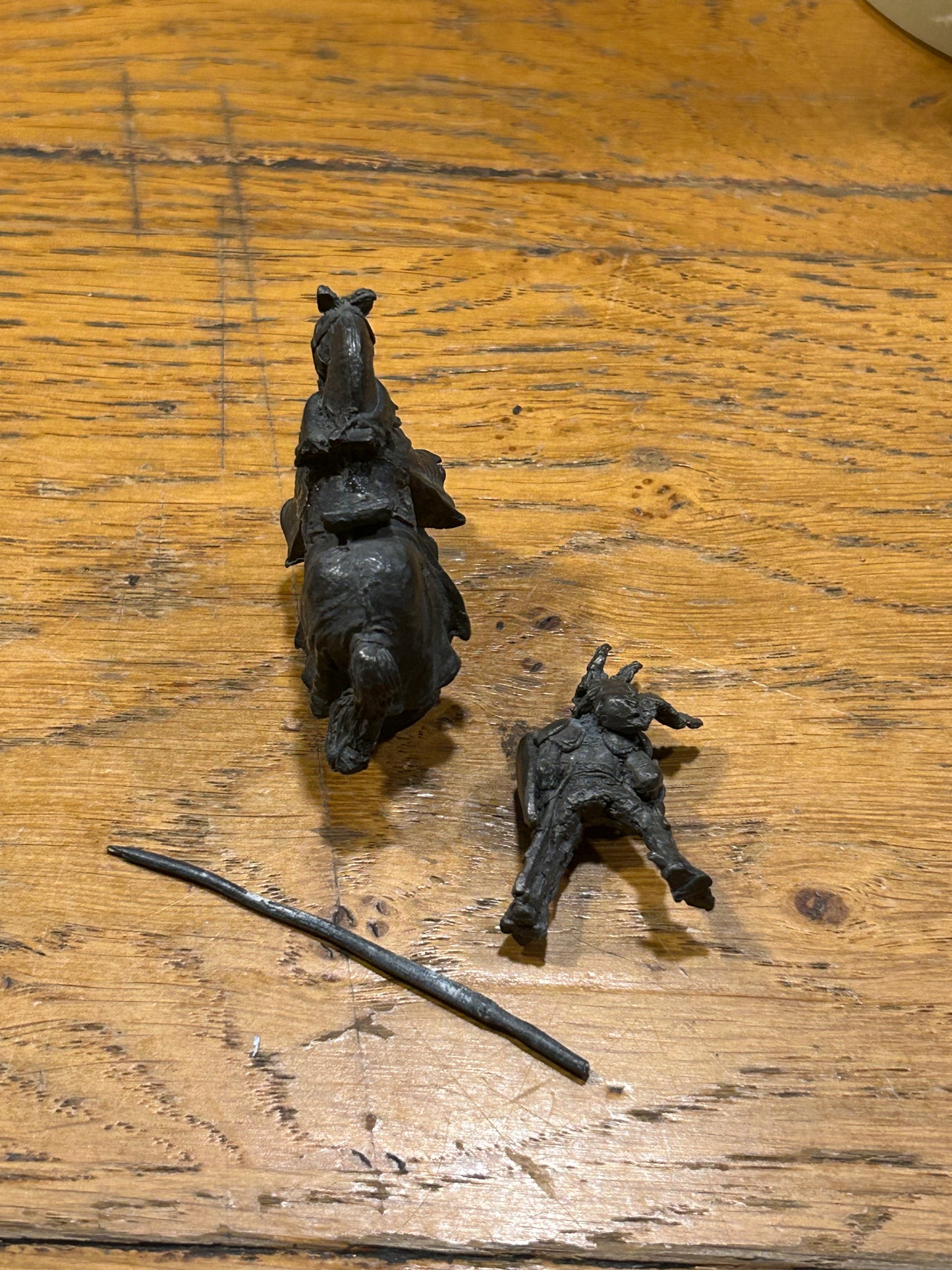 Citadel Warhammer 80s pre-slotta Lone Wolf Giak Attack Sir Pelethor Mounted with lance