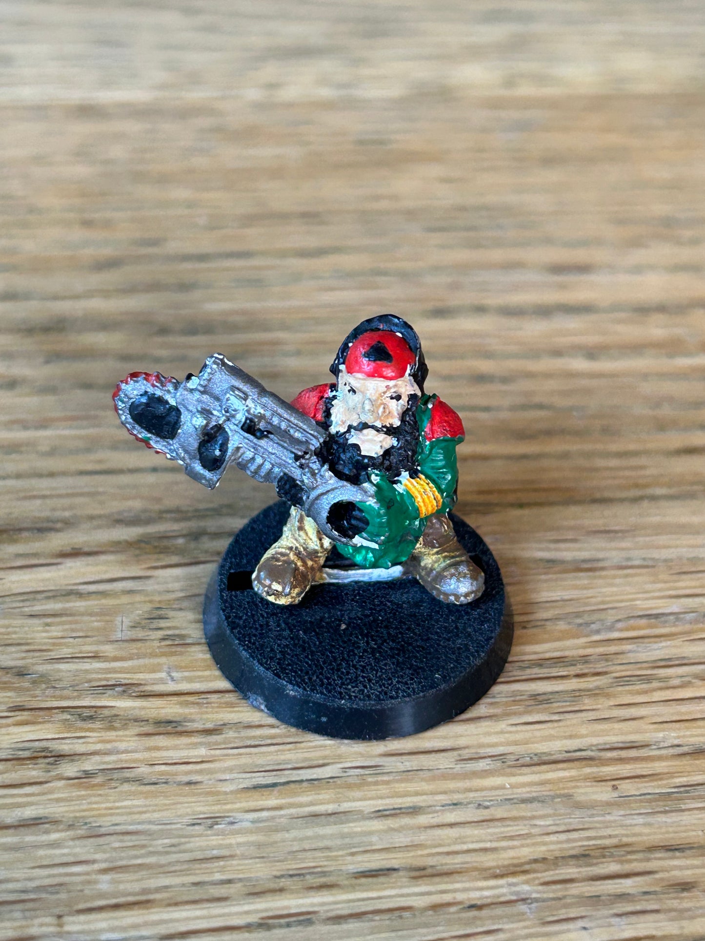 Rogue trader iron claw squat IC501 (17) rifle with buzz saw