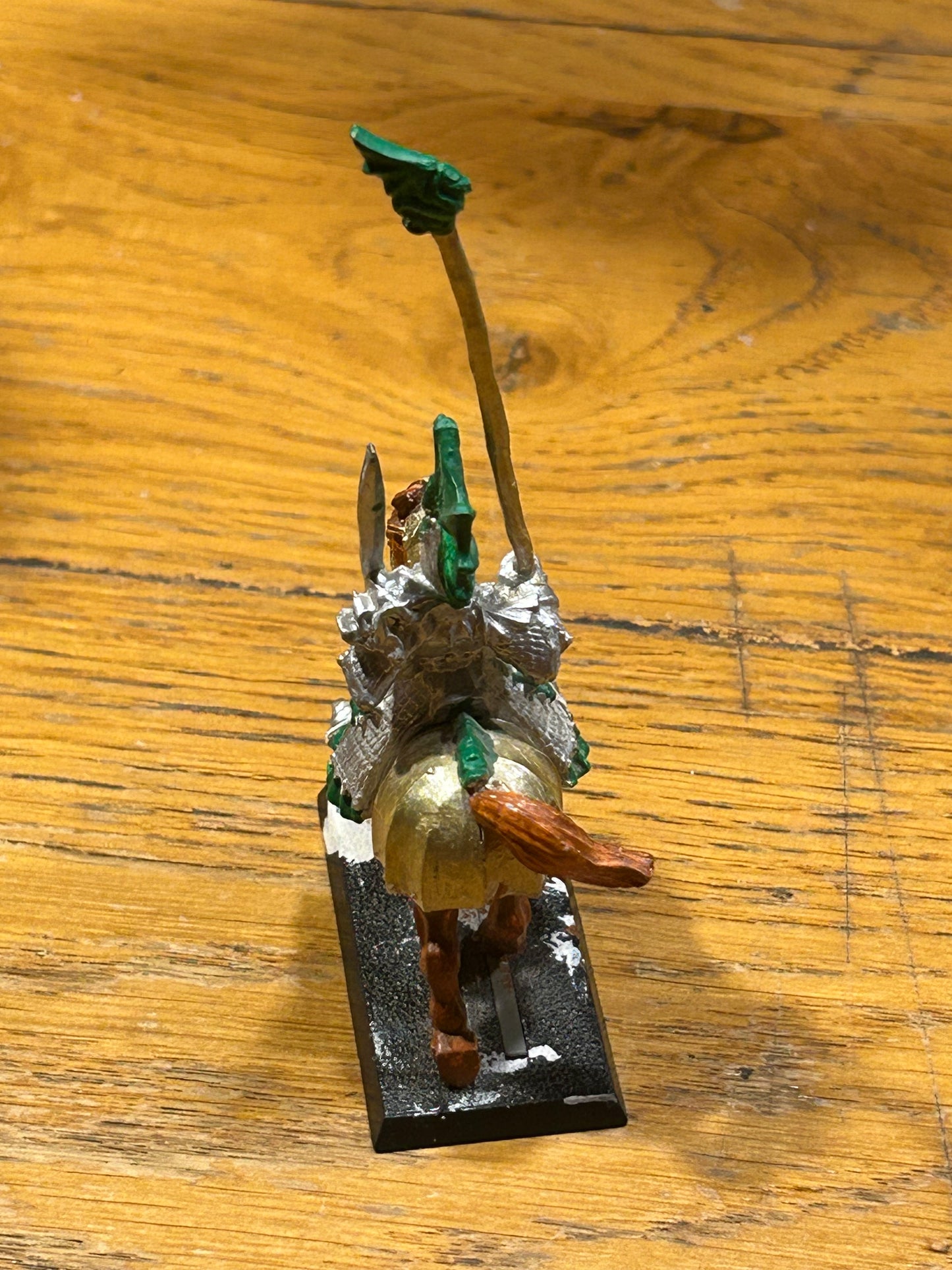 Warhammer Fantasy High Elf Dragon Prince of Caledor Standard Bearer - Metal