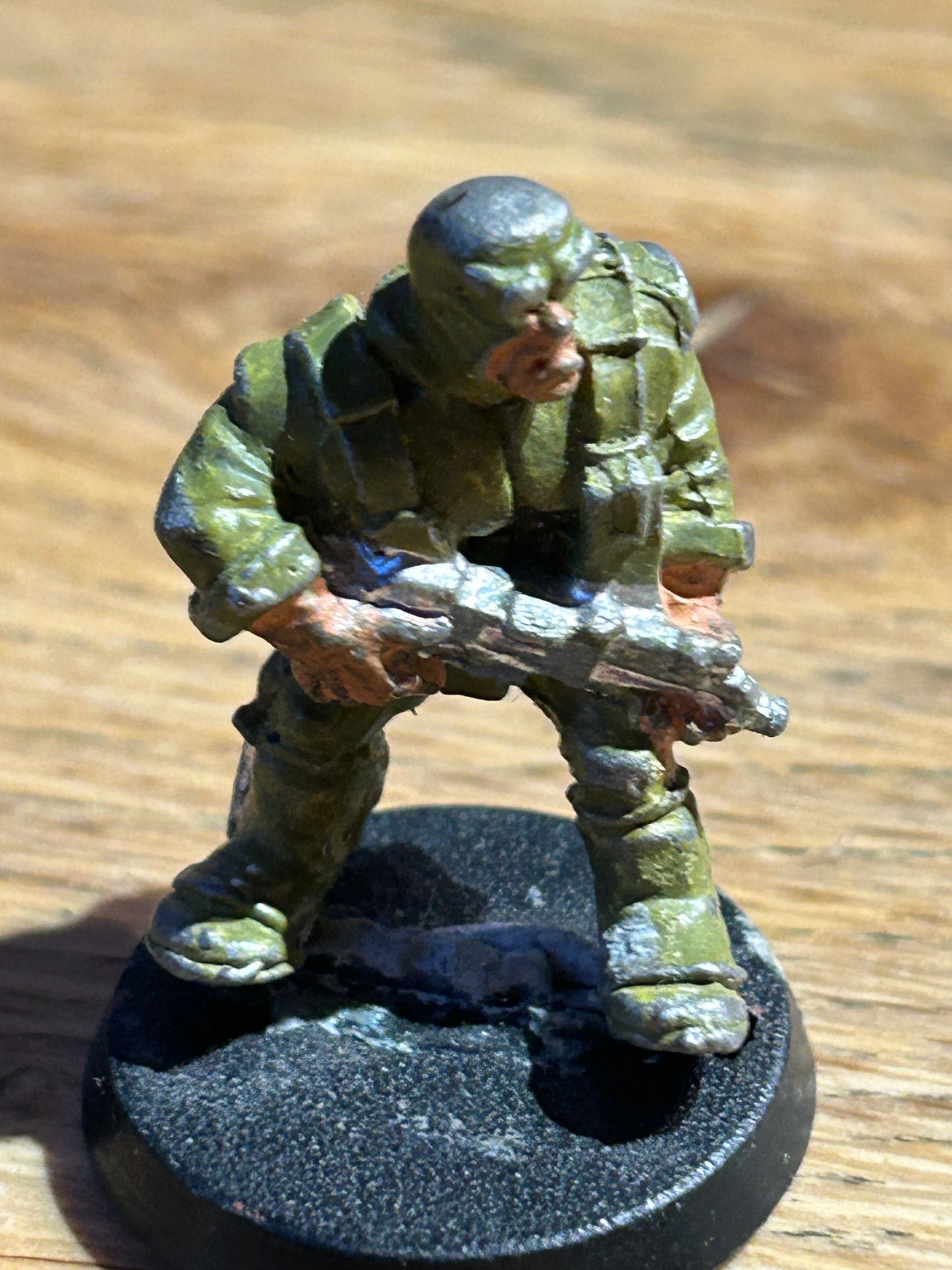 Warhammer 40k - Rogue Trader - RT7 Mercenaries Imperial Army Sarge Rockhard