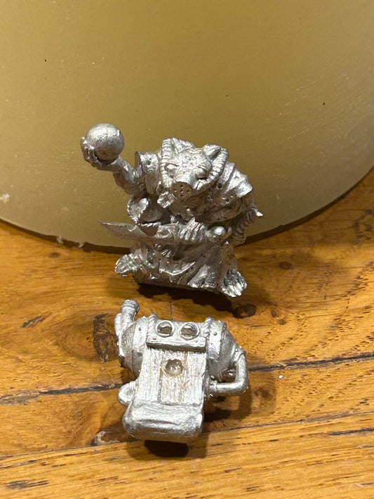 Warhammer fantasy skaven poison wind globadier metal