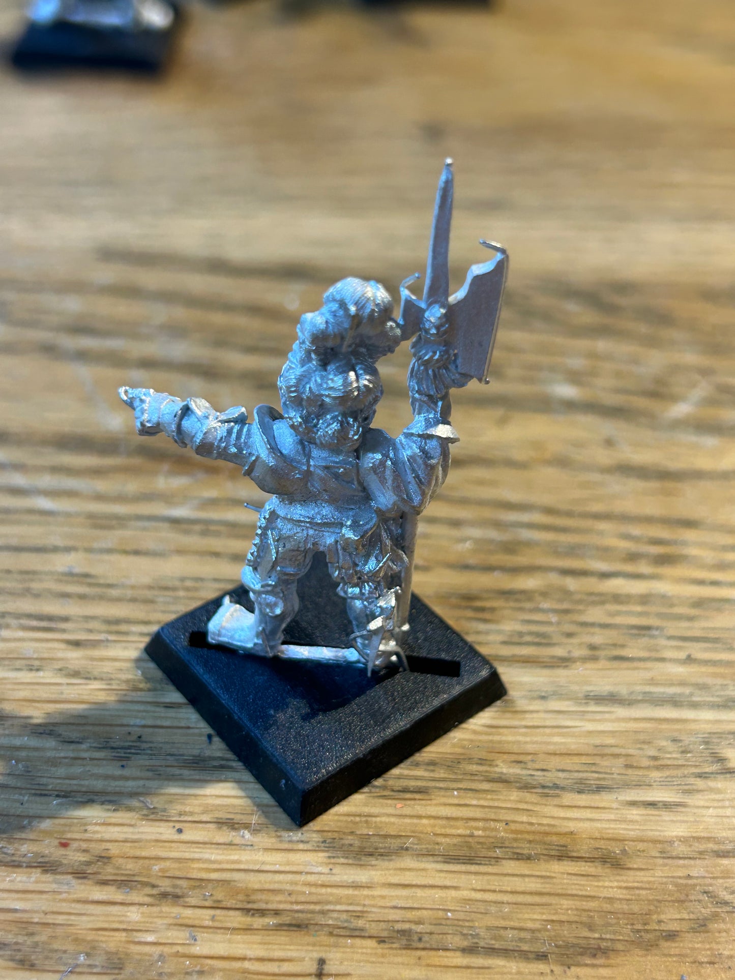 Warhammer Fantasy Old World Empire Hero Captain with halberd
