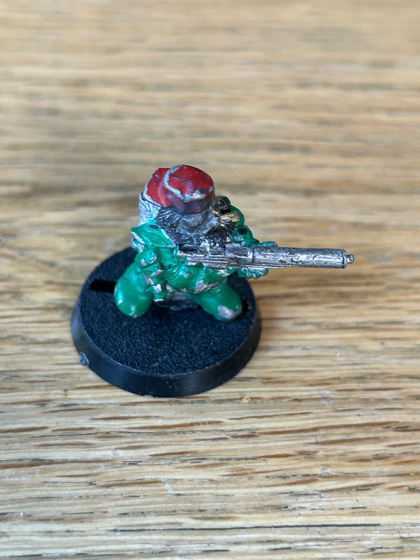 Lews Gunn Squat Rogue Trader RTO3 Space Dwarf Metal Citadel Metal Miniature OOP