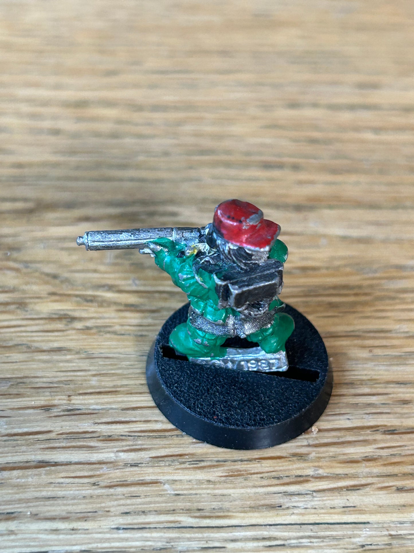 Lews Gunn Squat Rogue Trader RTO3 Space Dwarf Metal Citadel Metal Miniature OOP