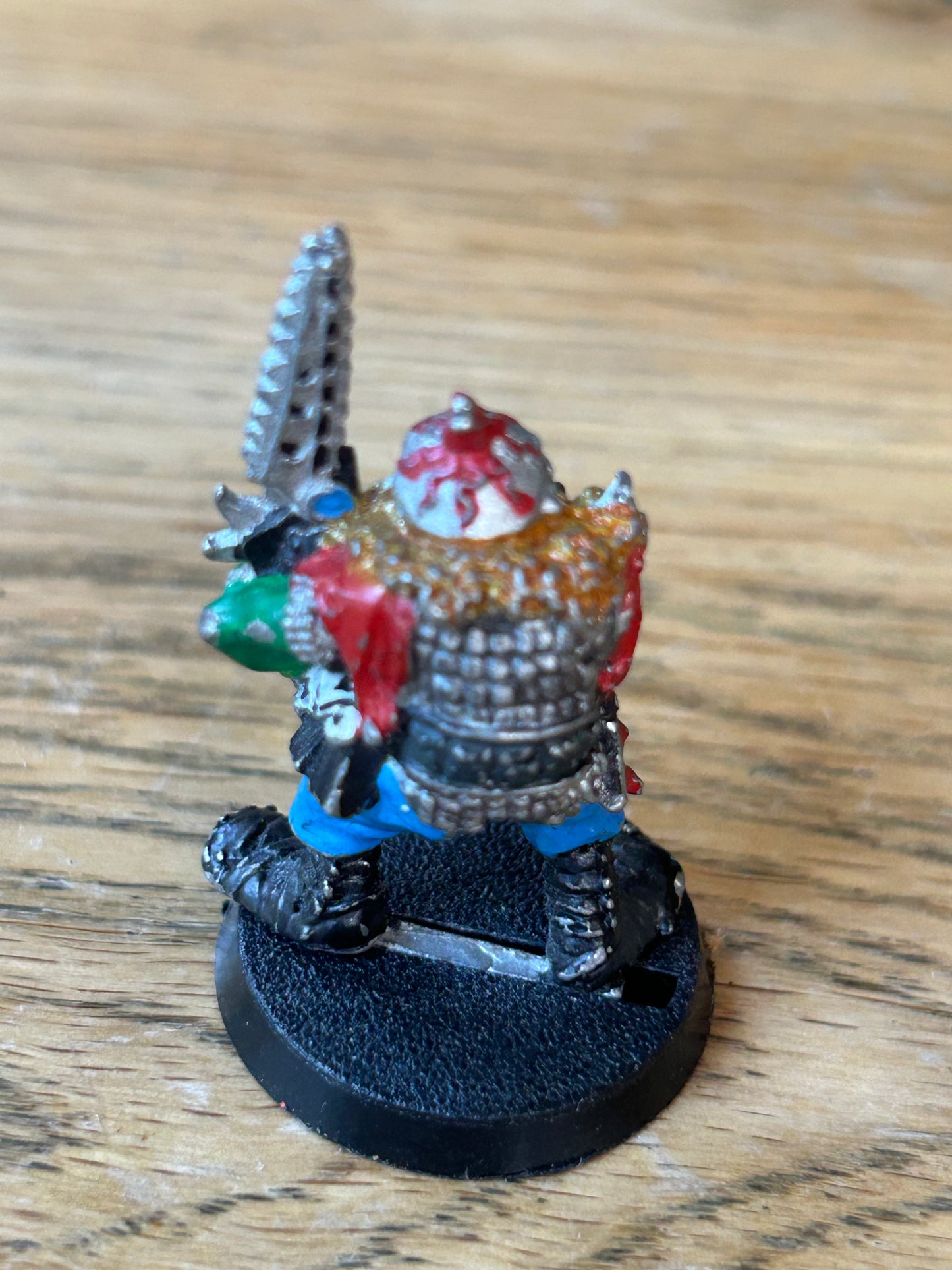 WARHAMMER 40K SPACE ORK BOYZ BOLTA & CHAINSWORD 1  ROGUE TRADER GW