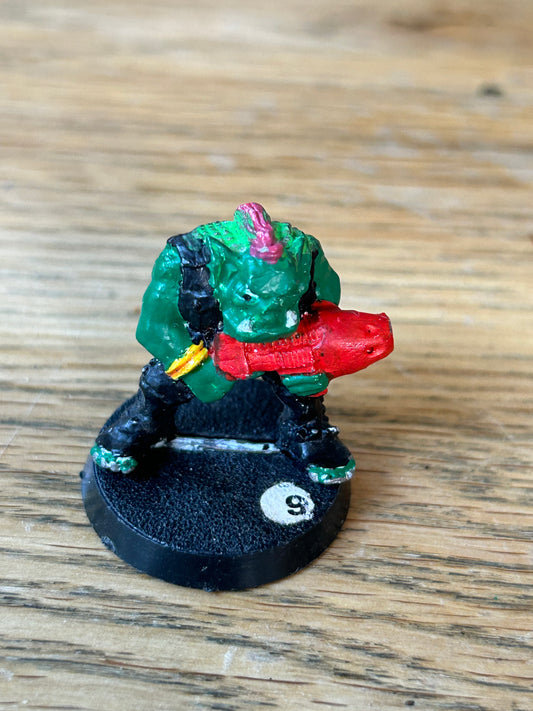 Citadel GW Rogue Trader Space Ork Boy with plasma gun warhammer 40k