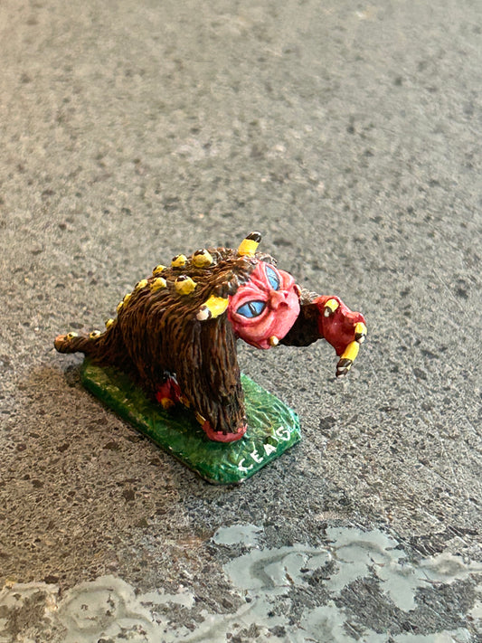 Monster , well painted,  metal (I don’t know the company)