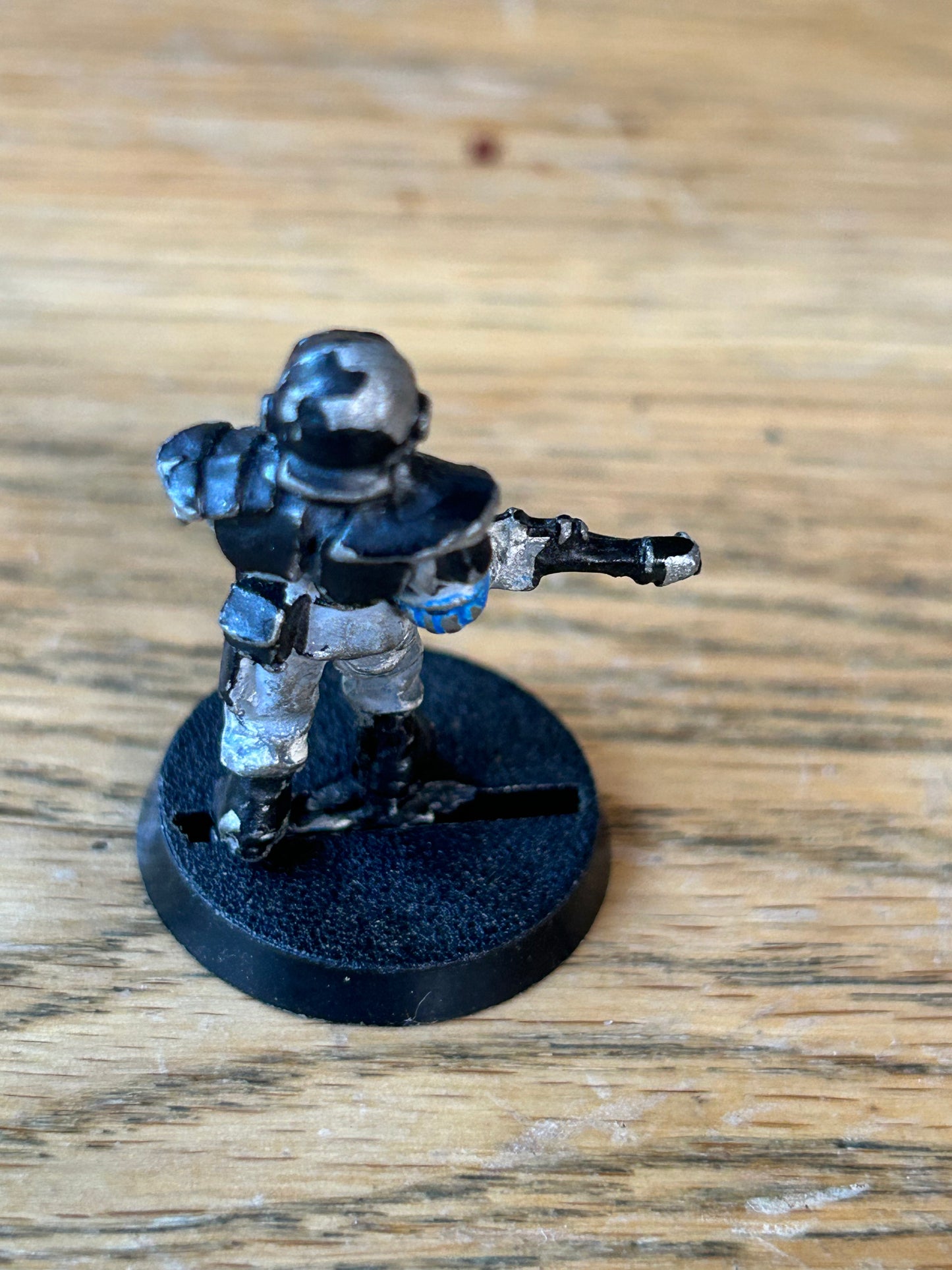 Imperial Guard Trooper Lee w/ Lasgun RT501 Rogue Trader Metal Citadel